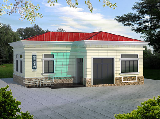 汕尾现代都市型移动厕所